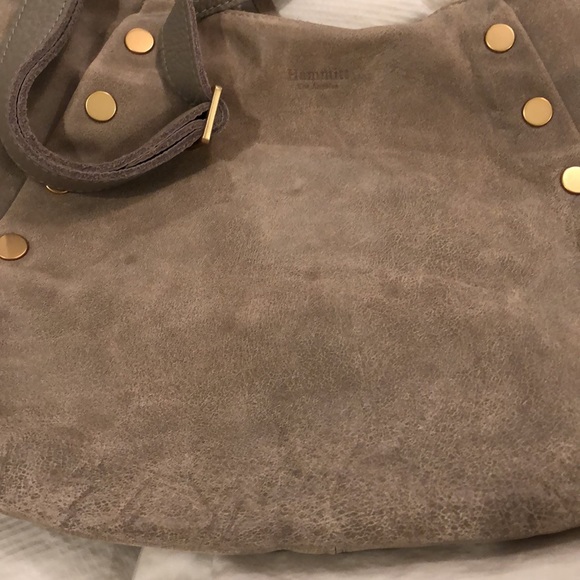 HAMMITT KEN SHOULDER/CROSSBODY BAG in Pewter EUC - Picture 13 of 16